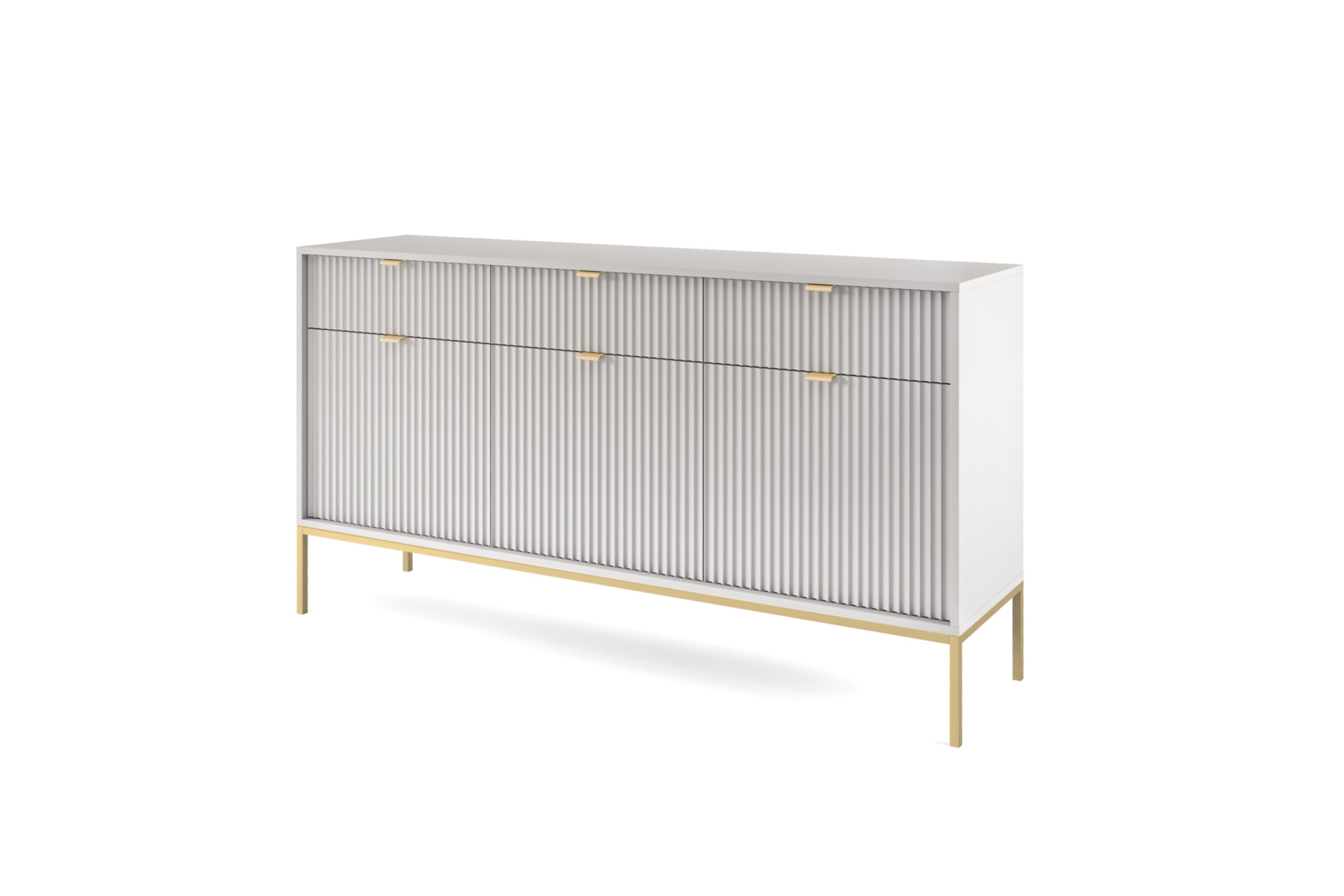 Ridge 3 Drawer 3 Door Sideboard W154cm