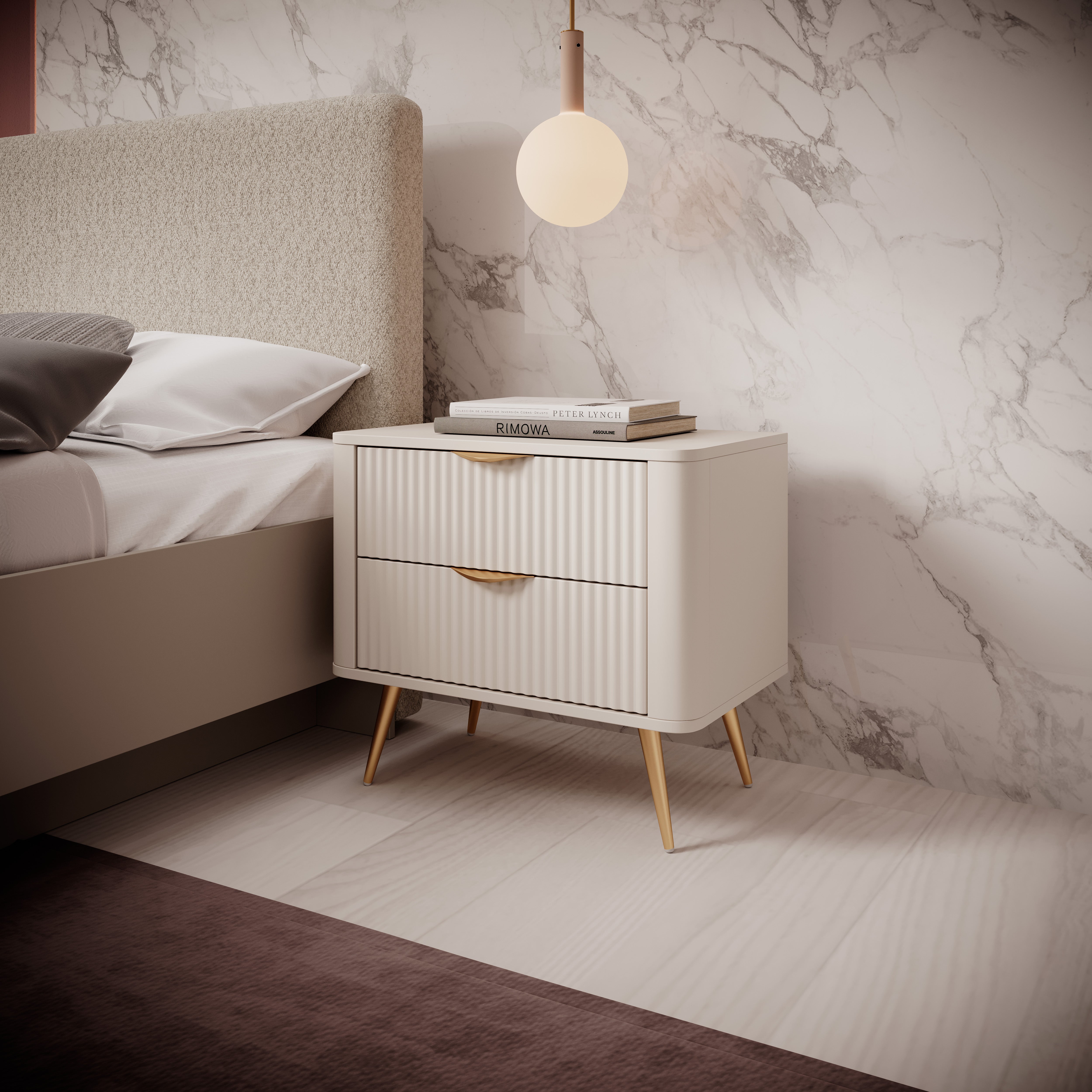 Lans Bedside Table W63cm