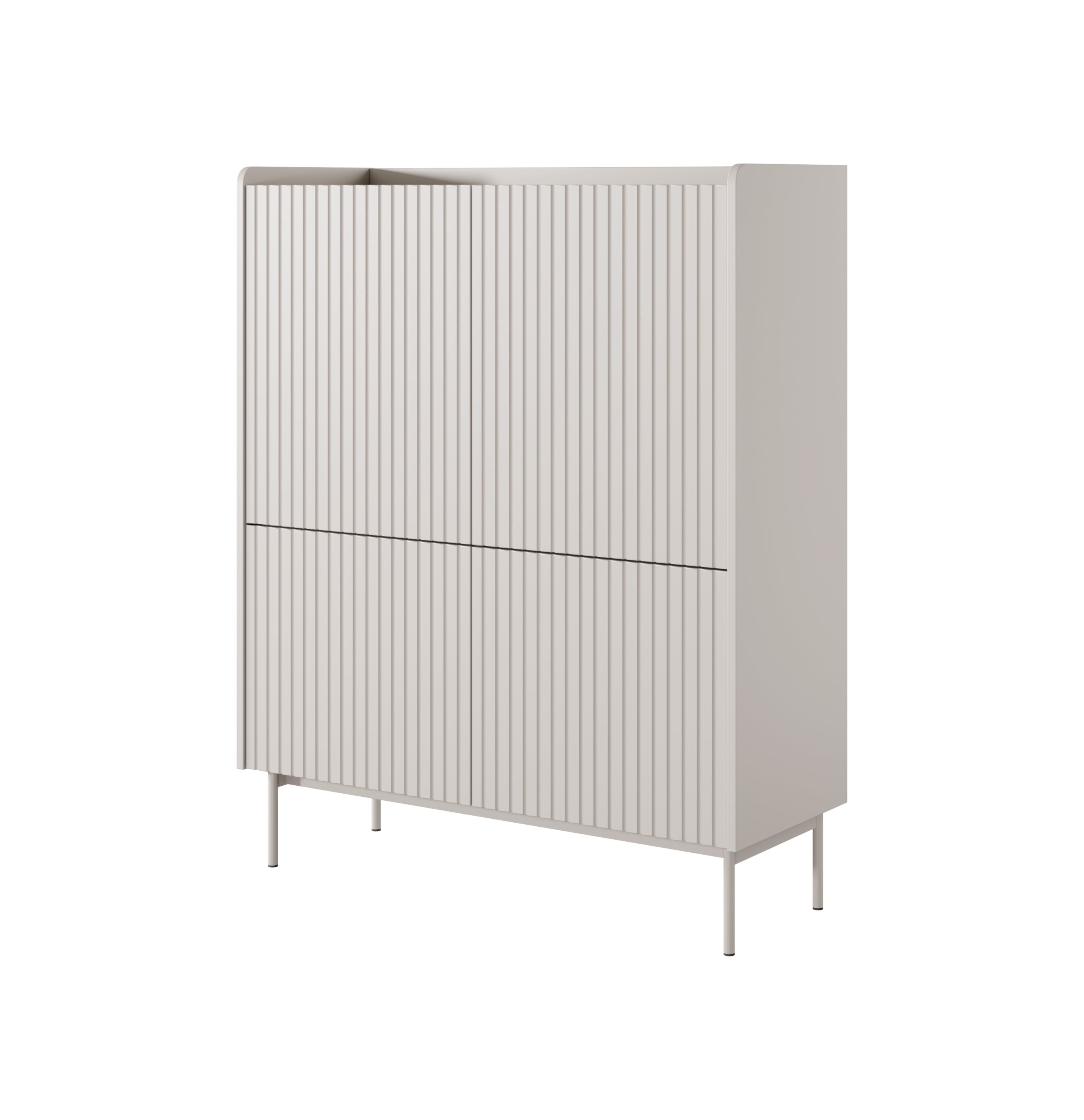 Crema Highboard W103cm