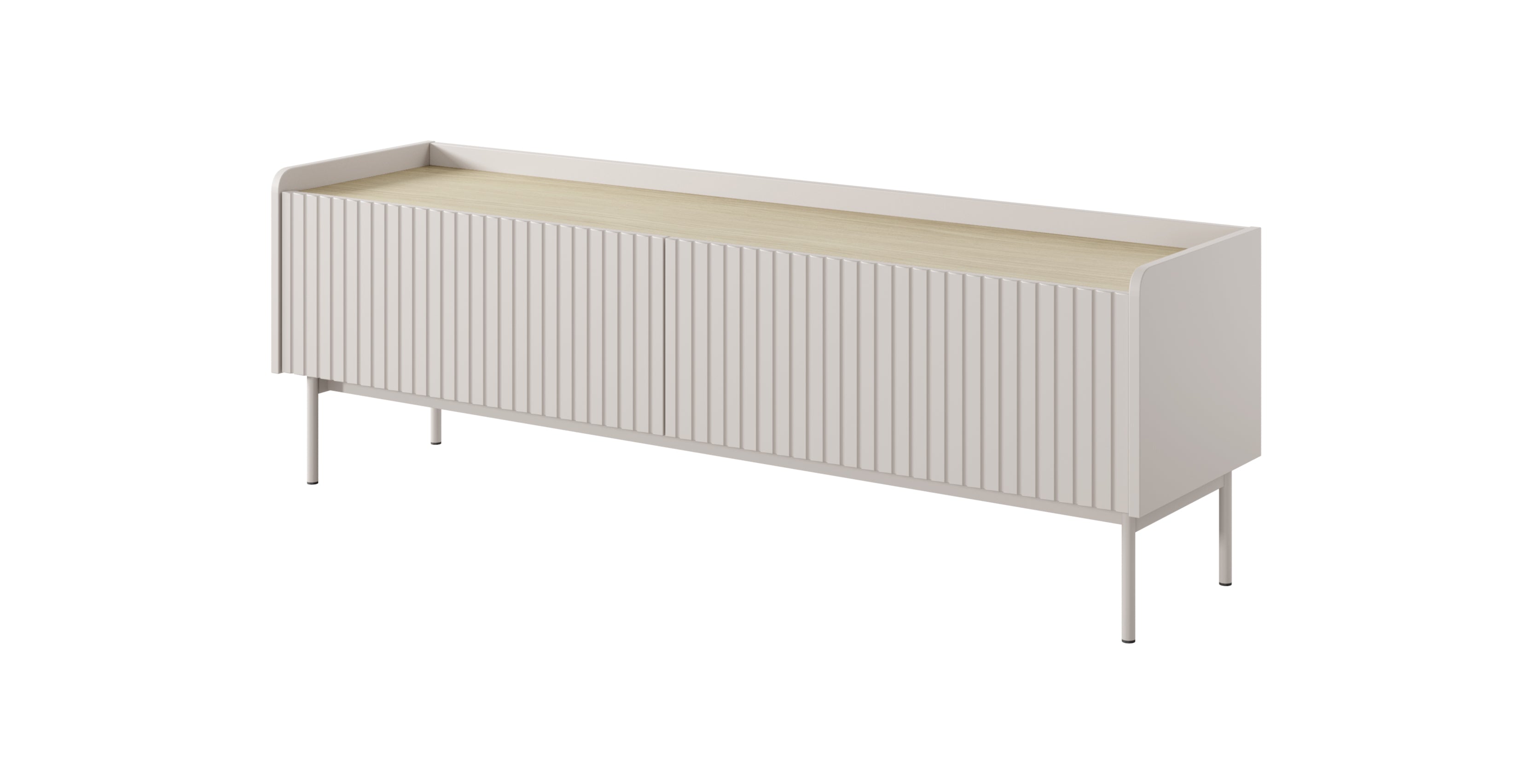 Crema TV Cabinet Short W153cm