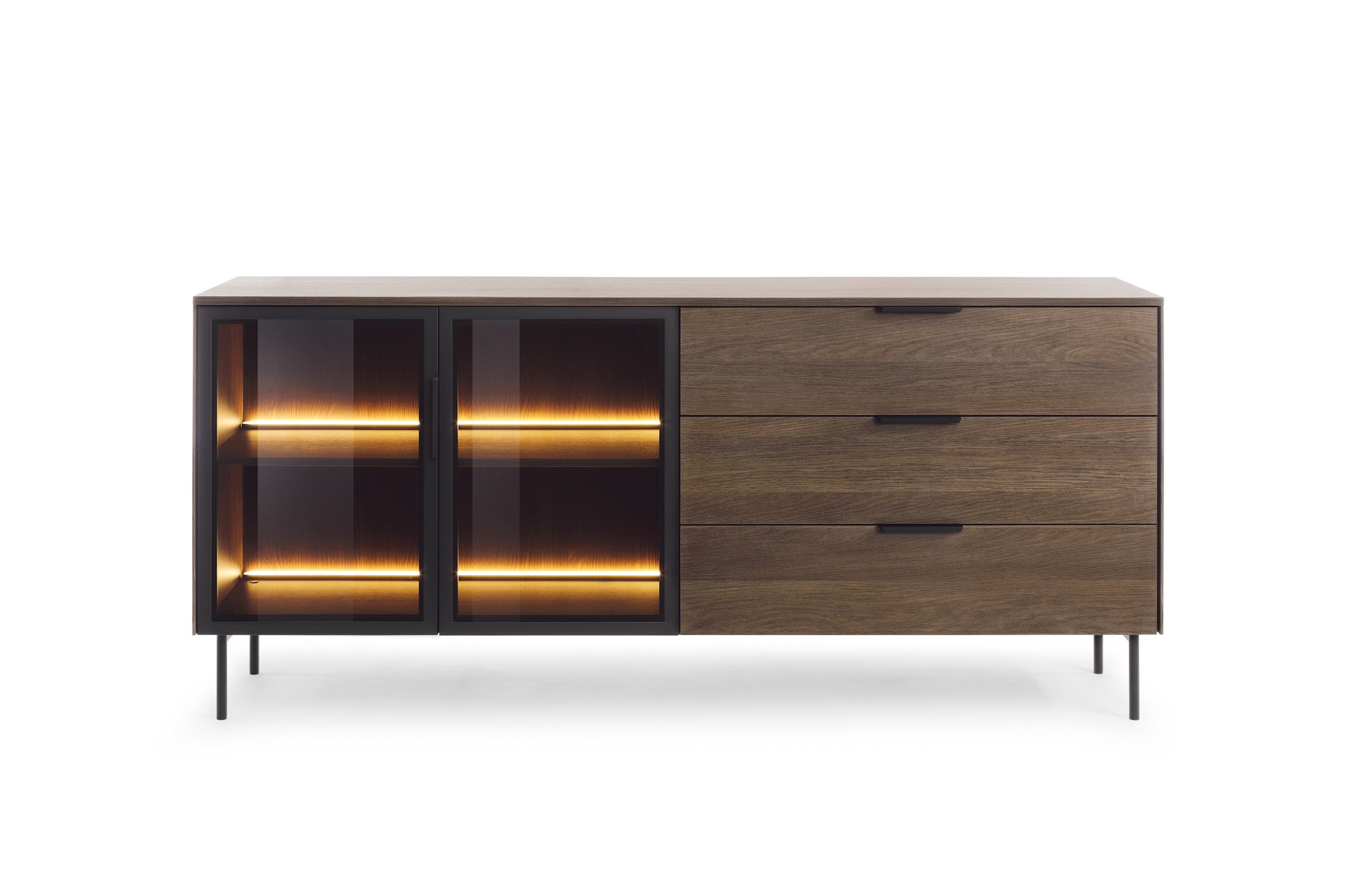 Bright Sideboard with Drawers W181cm