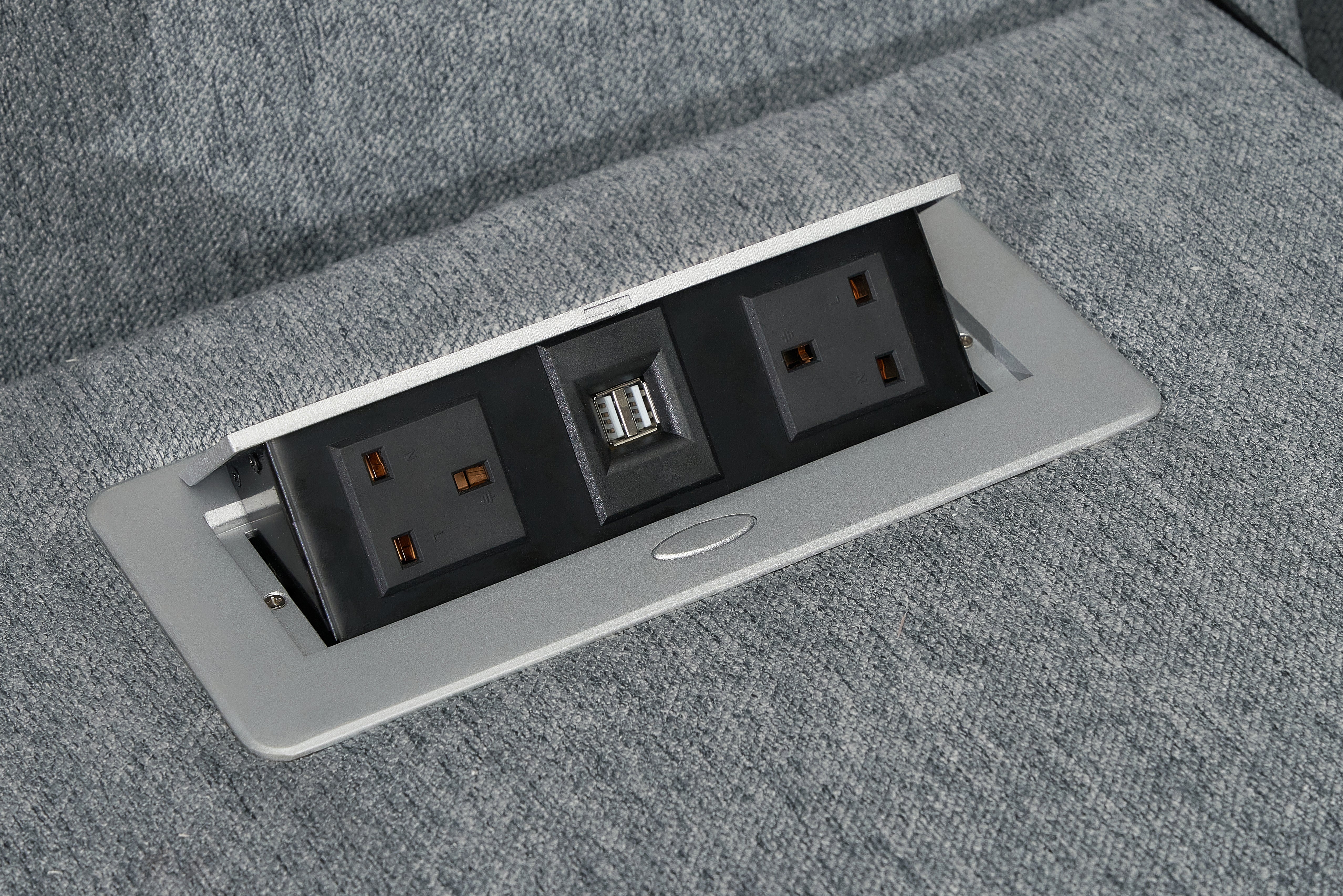 Elys Electric Recliner Large Sofa Corner