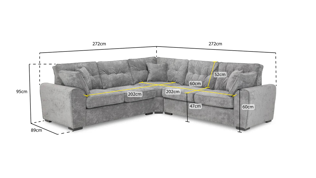 Grayson Large Corner Sofa