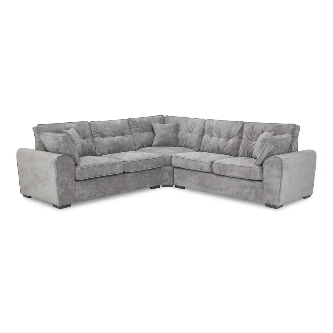 Grayson Large Corner Sofa – Deep Seat & Tufted Design