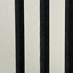 Textured acoustic wall panel striping: light grey and black vertical bars