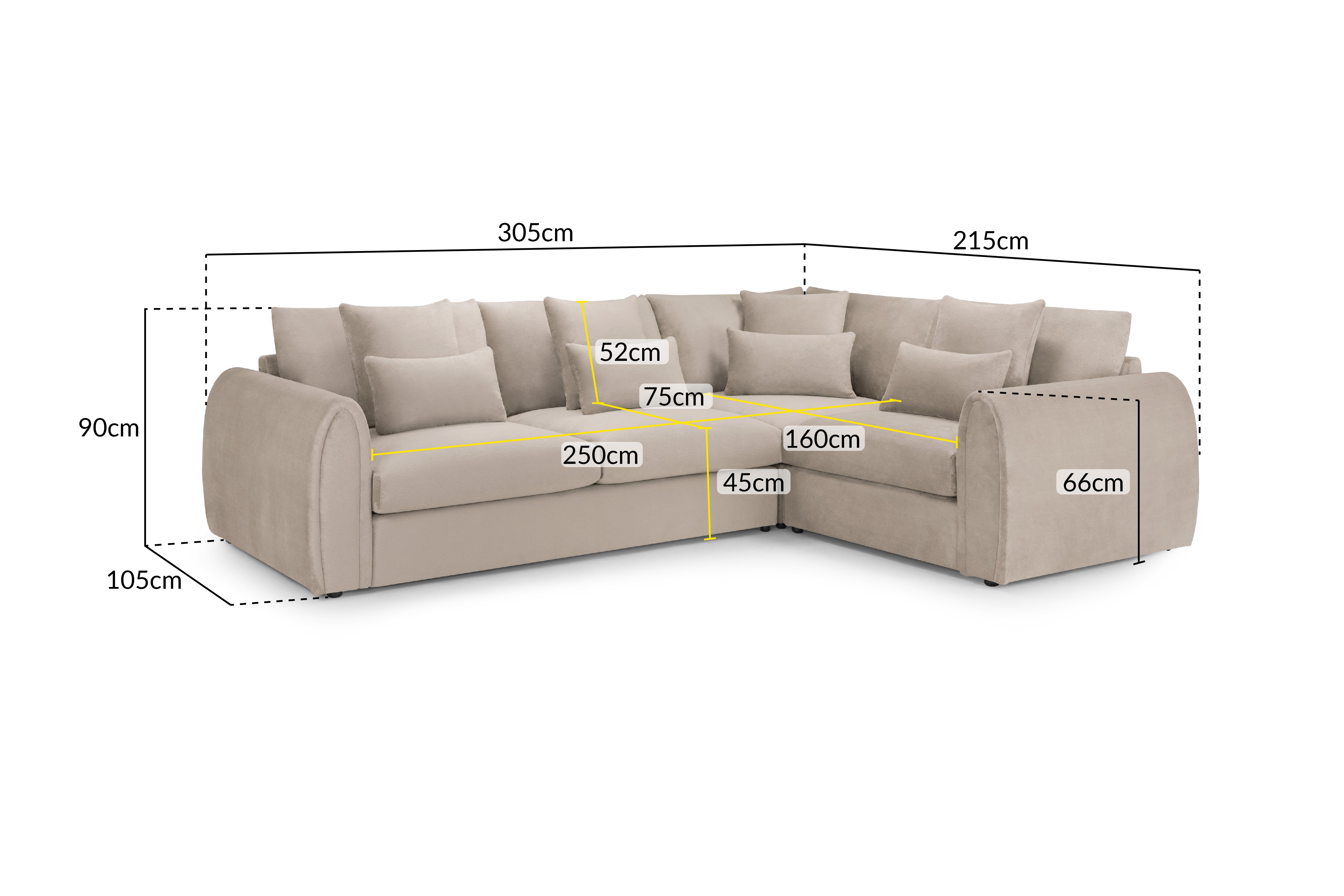 Mirabel Left / Right Hand Sofa Corner