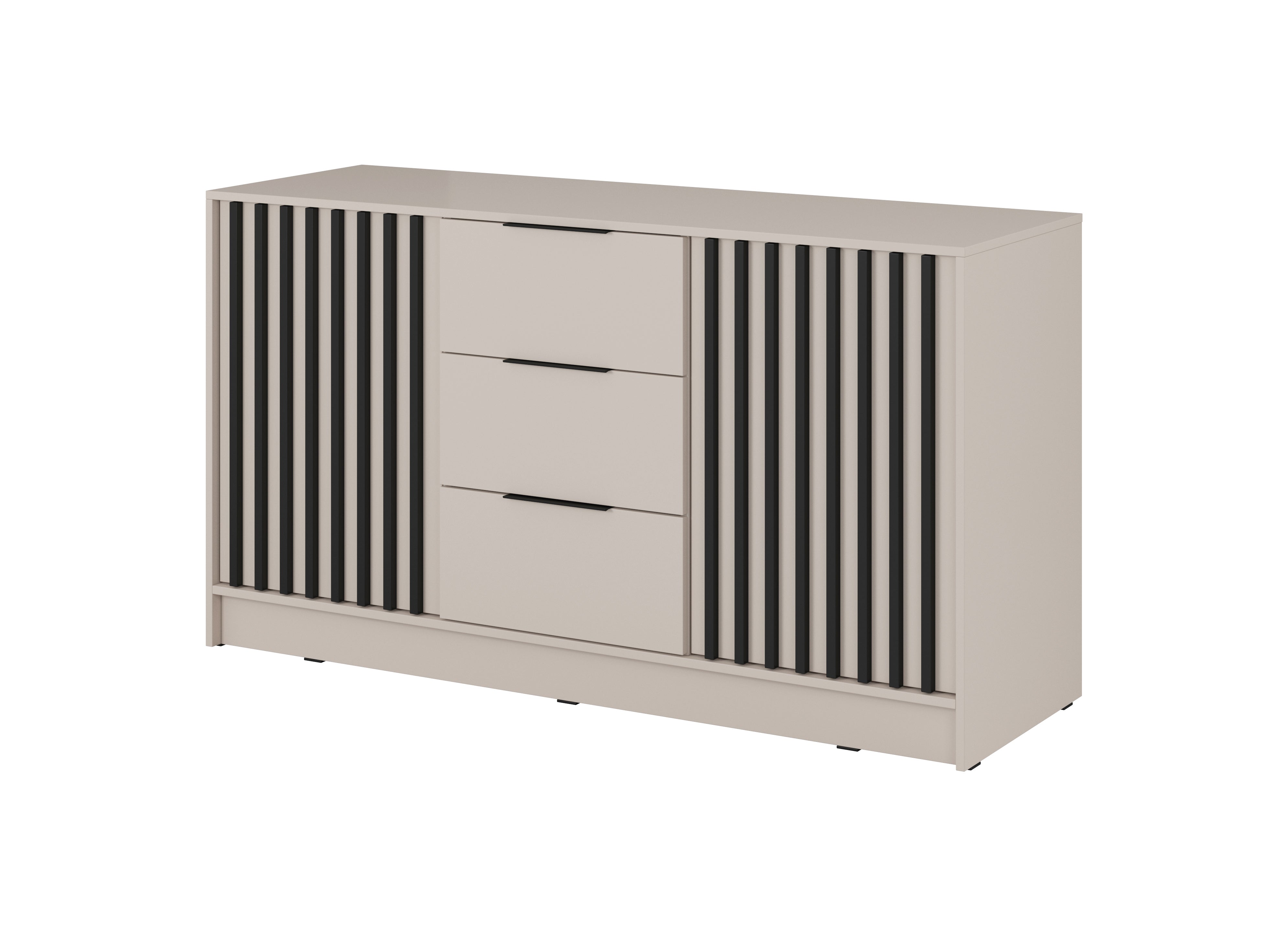Orla 2 Door 3 Drawer Chest of Drawers W155cm