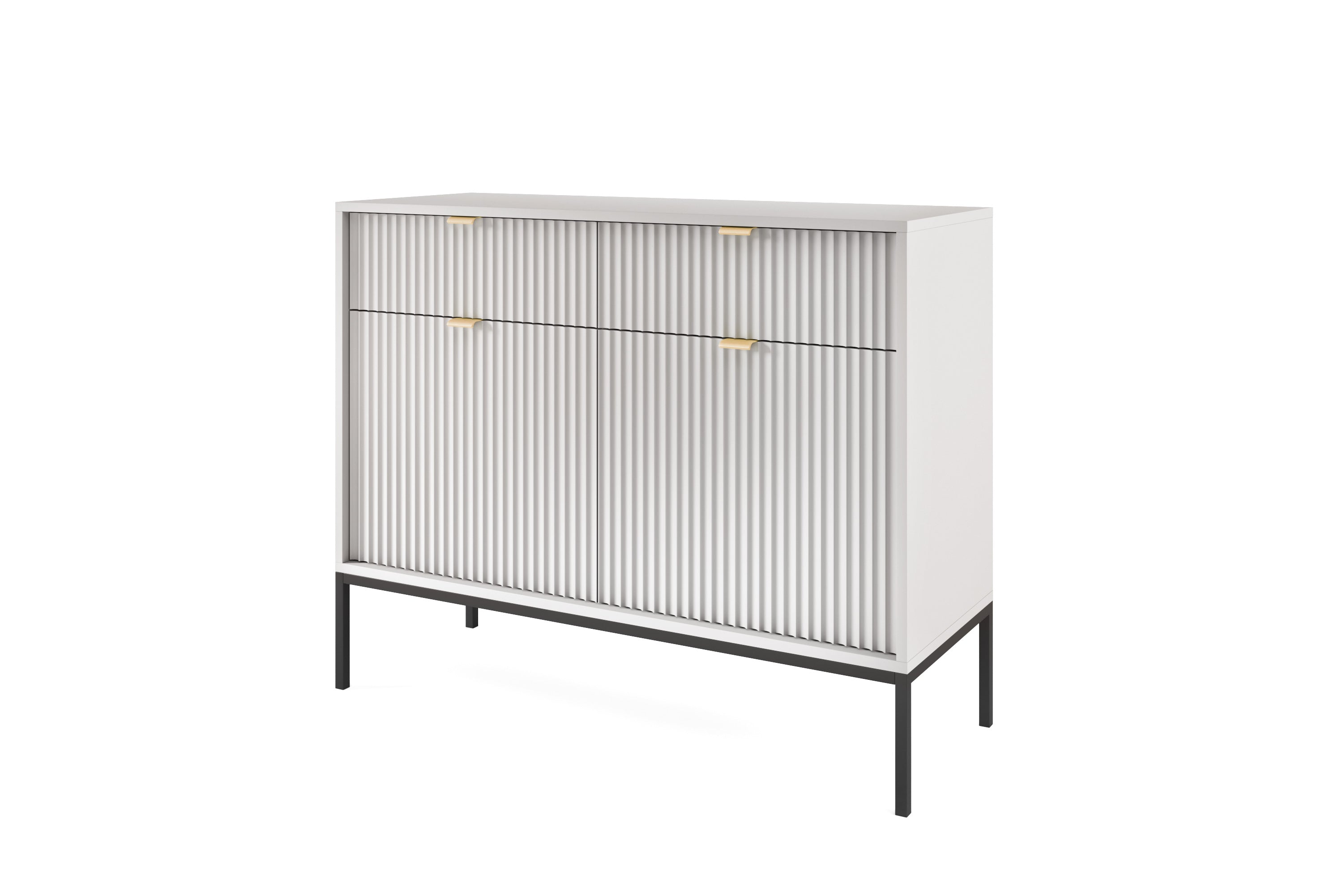 Ridge 2 Drawer 2 Door Sideboard W104cm