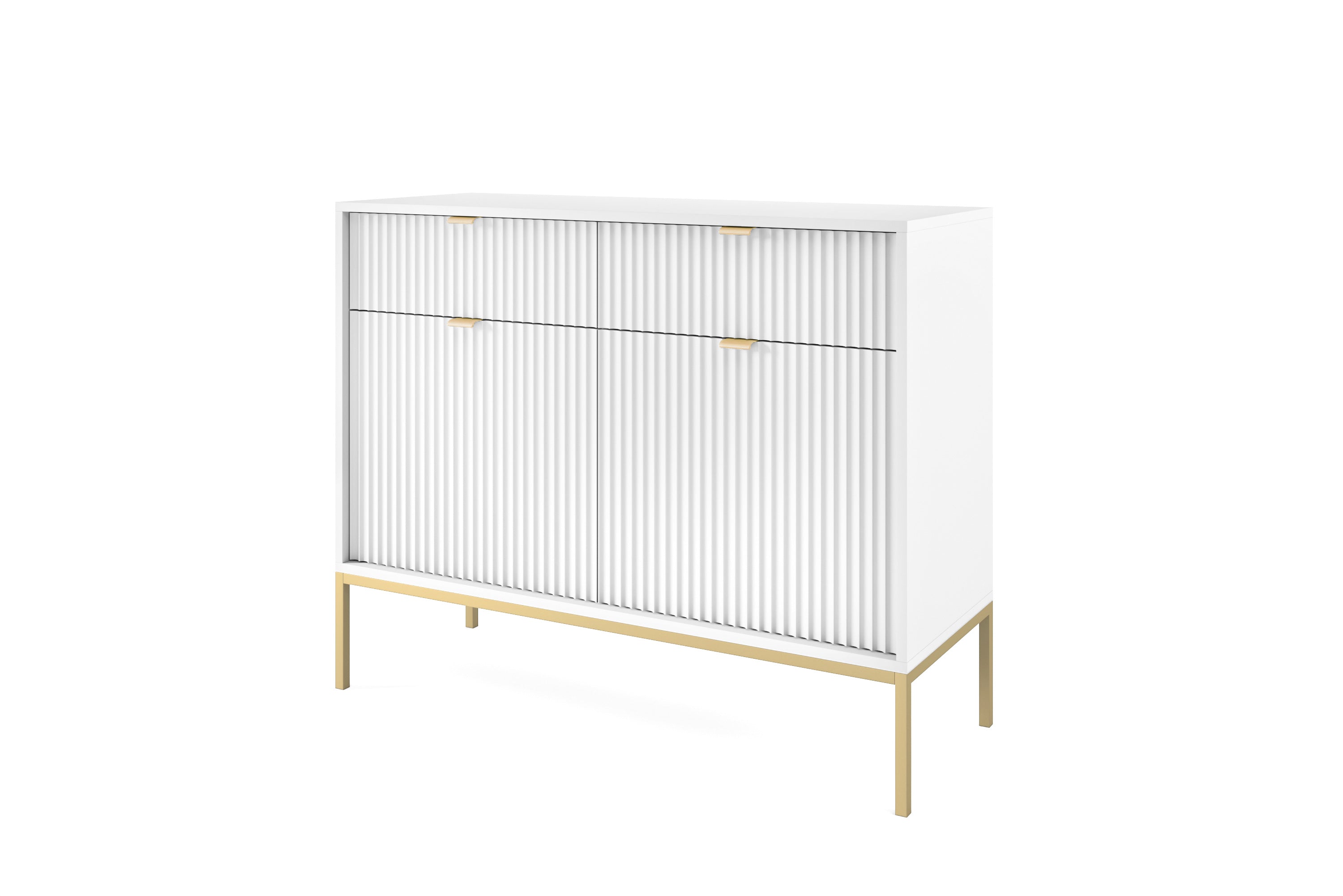 Ridge 2 Drawer 2 Door Sideboard W104cm