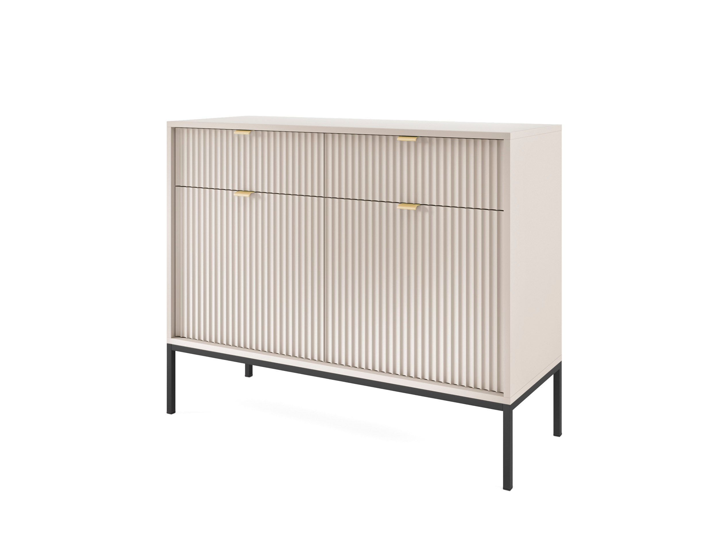 Ridge 2 Drawer 2 Door Sideboard W104cm
