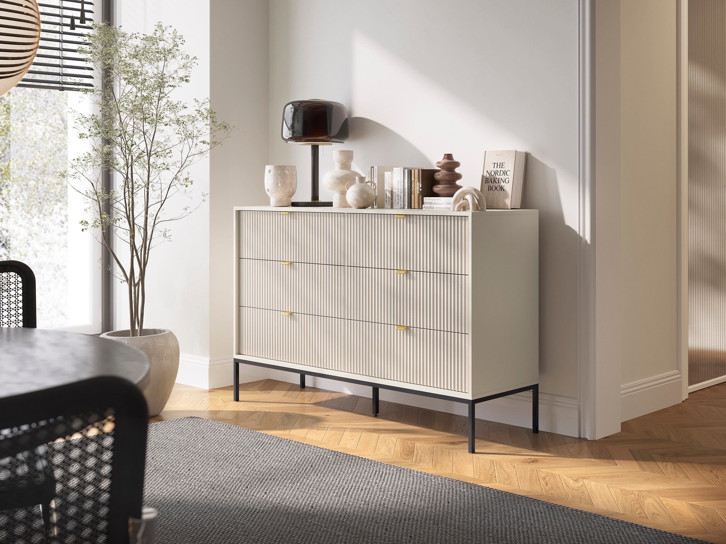 Ridge Chest of Drawers W154cm