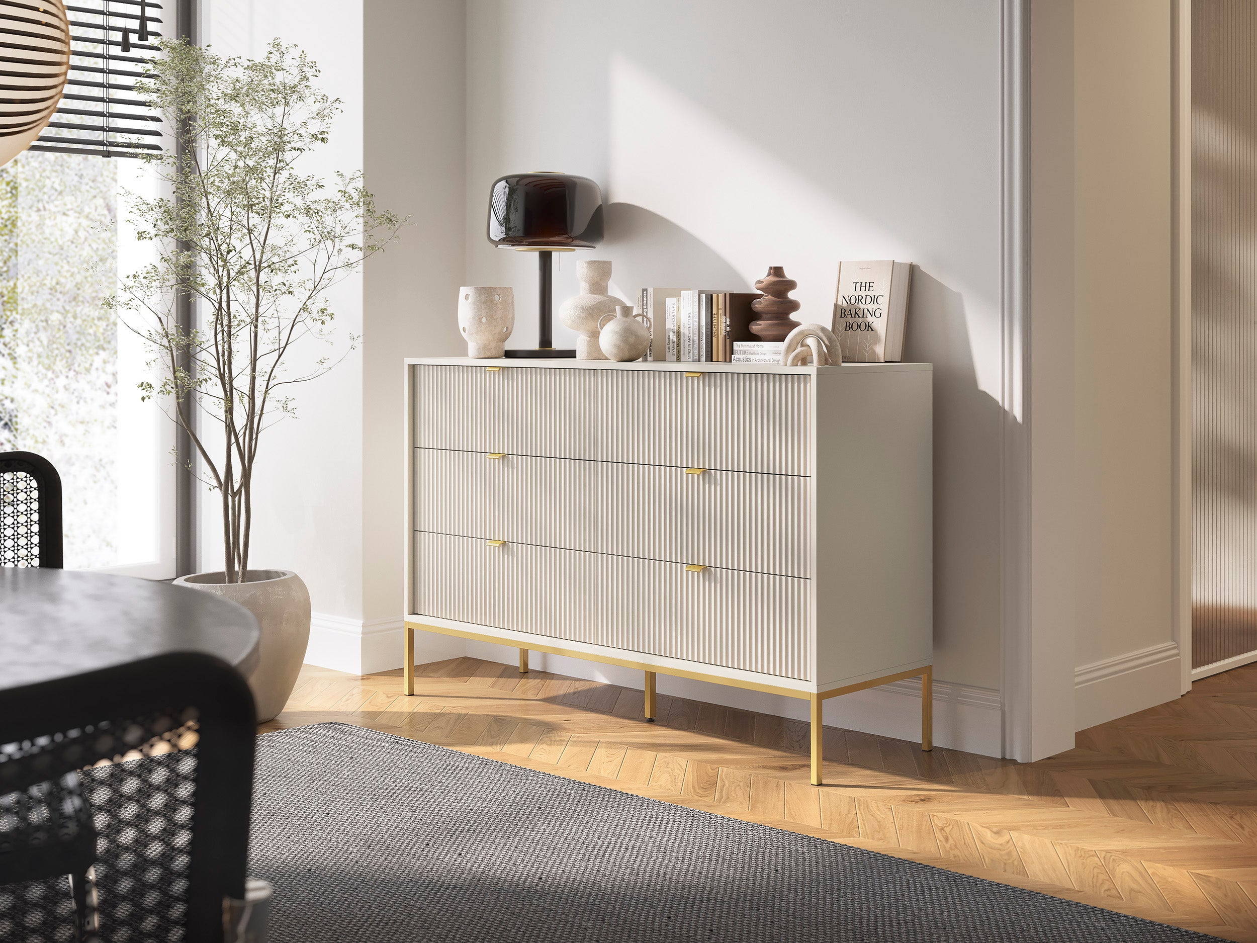 Ridge Chest of Drawers W154cm