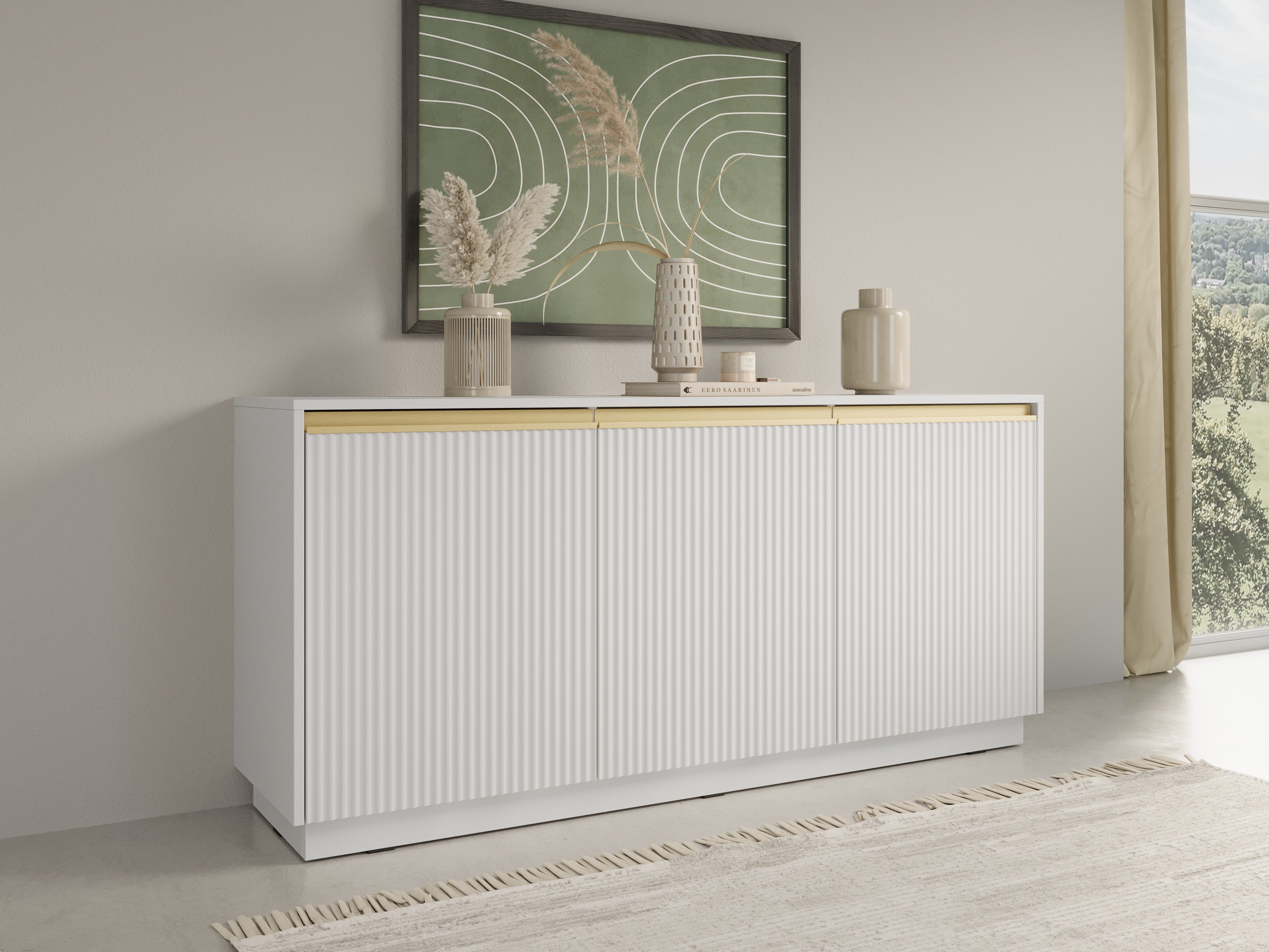 Clara 3 Door Sideboard W153cm
