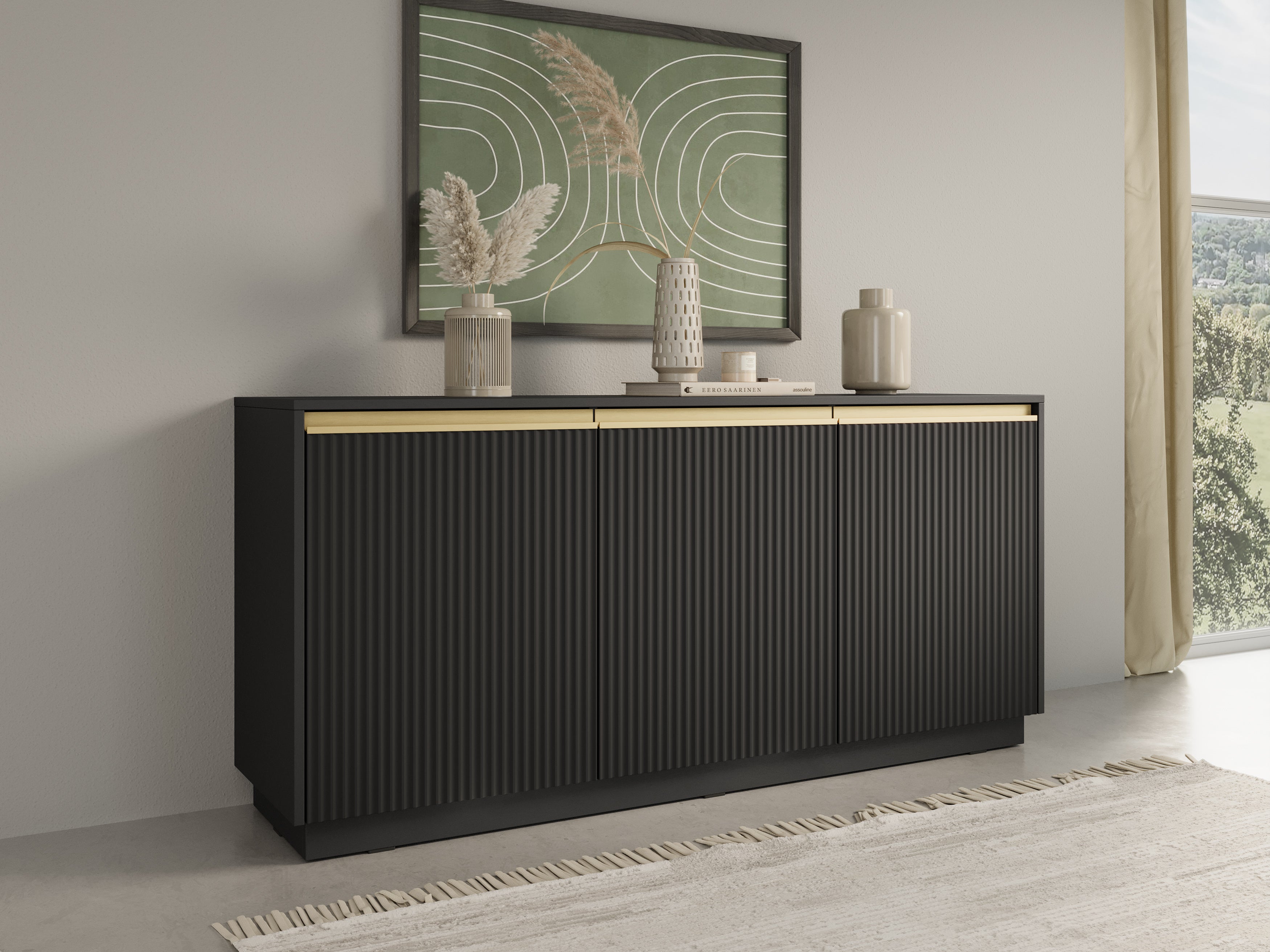 Clara 3 Door Sideboard W153cm