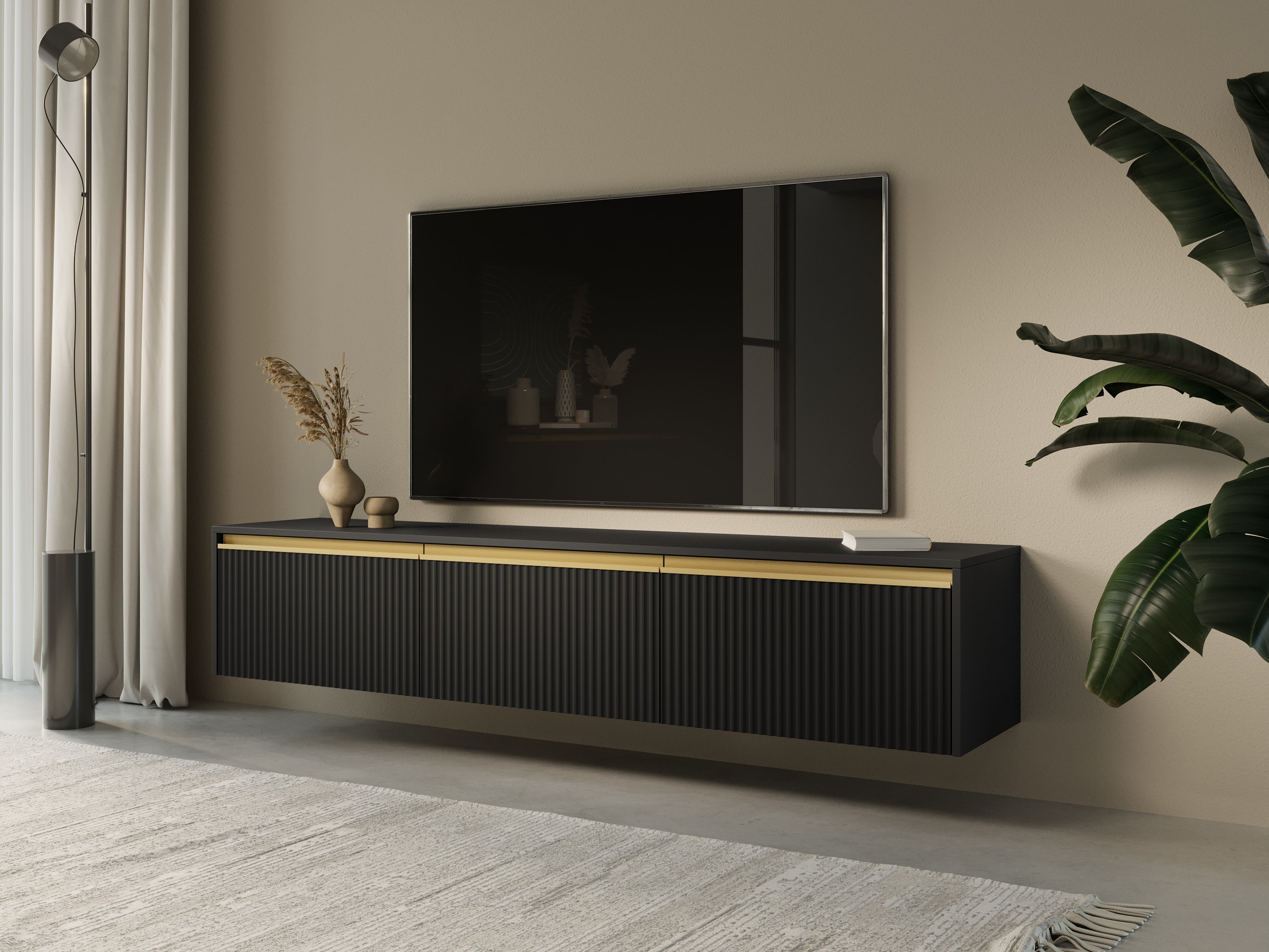 Clara TV Cabinet Floating or Standing W181cm