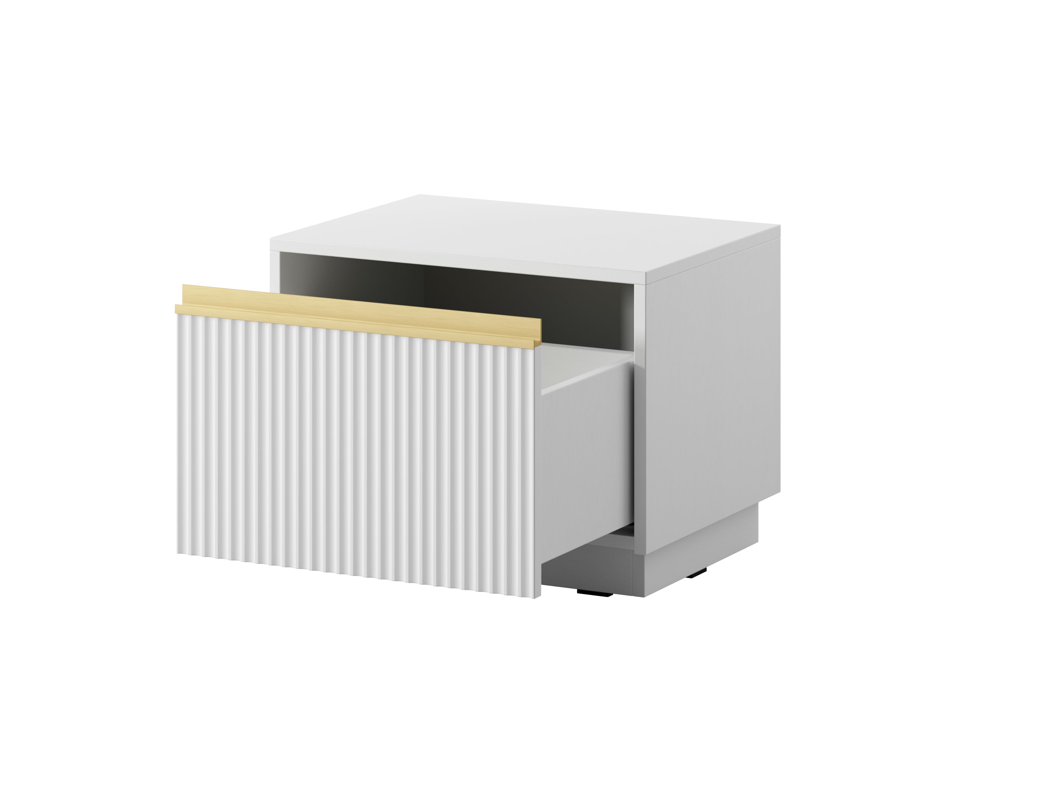 Clara Small Cabinet/ Bedside Table Floating or Standing W53cm