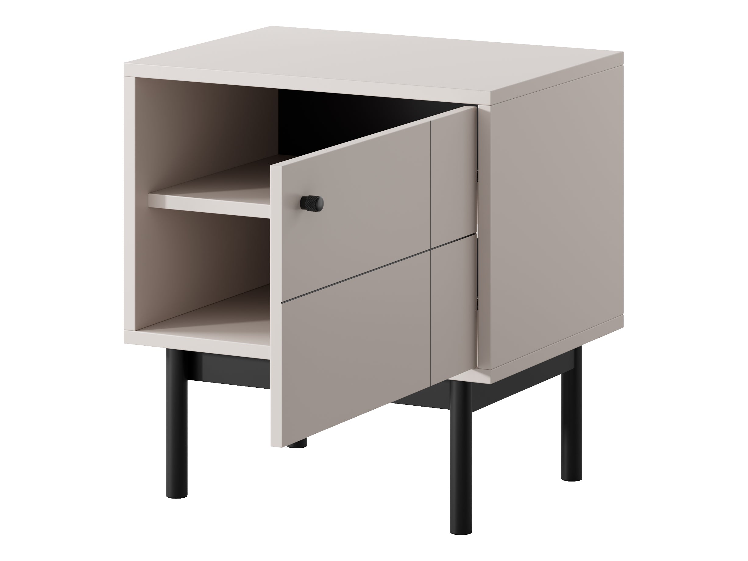 Mia Small Cabinet / Bedside Table W53cm