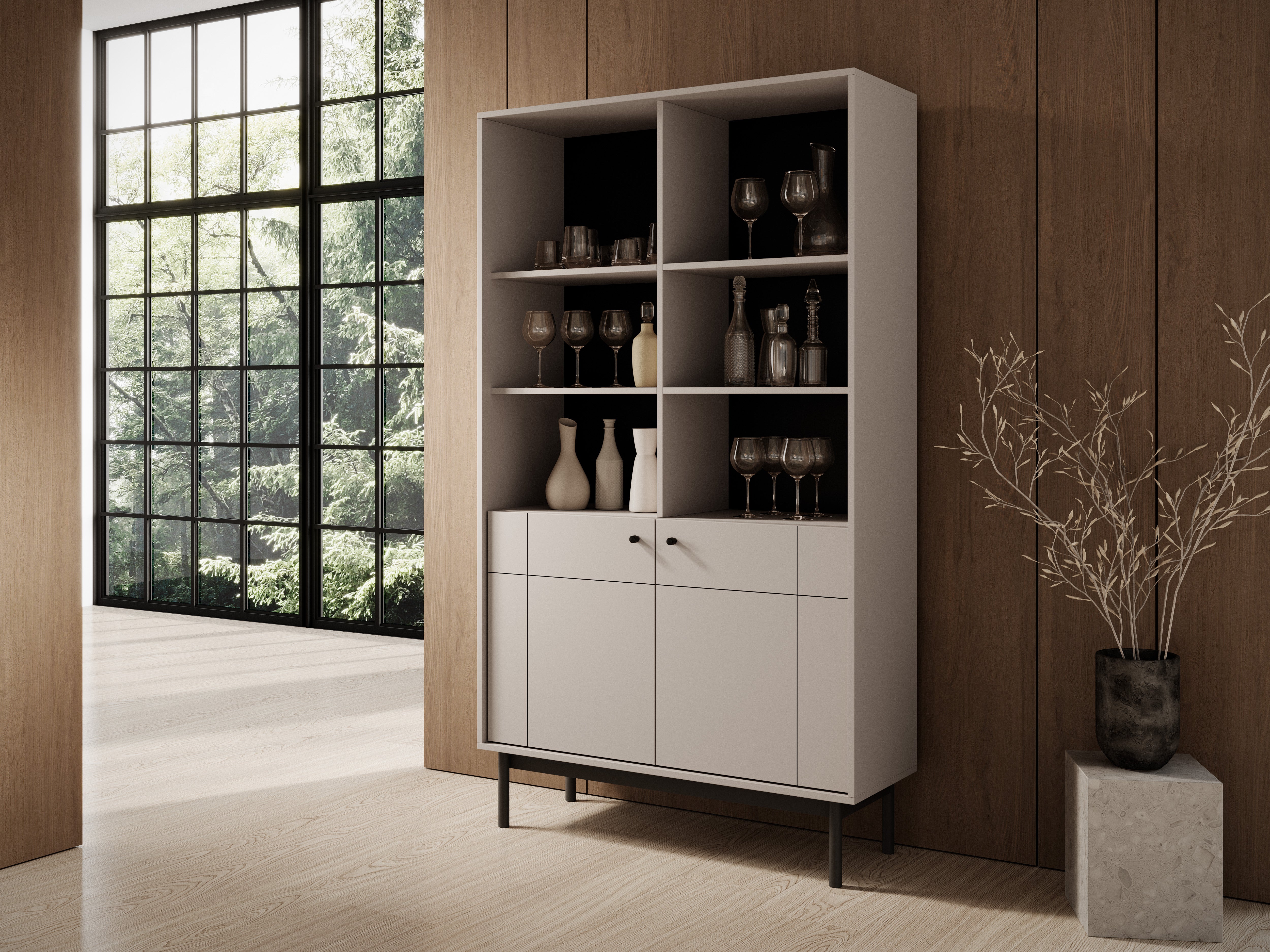 Mia Bookcase W103cm