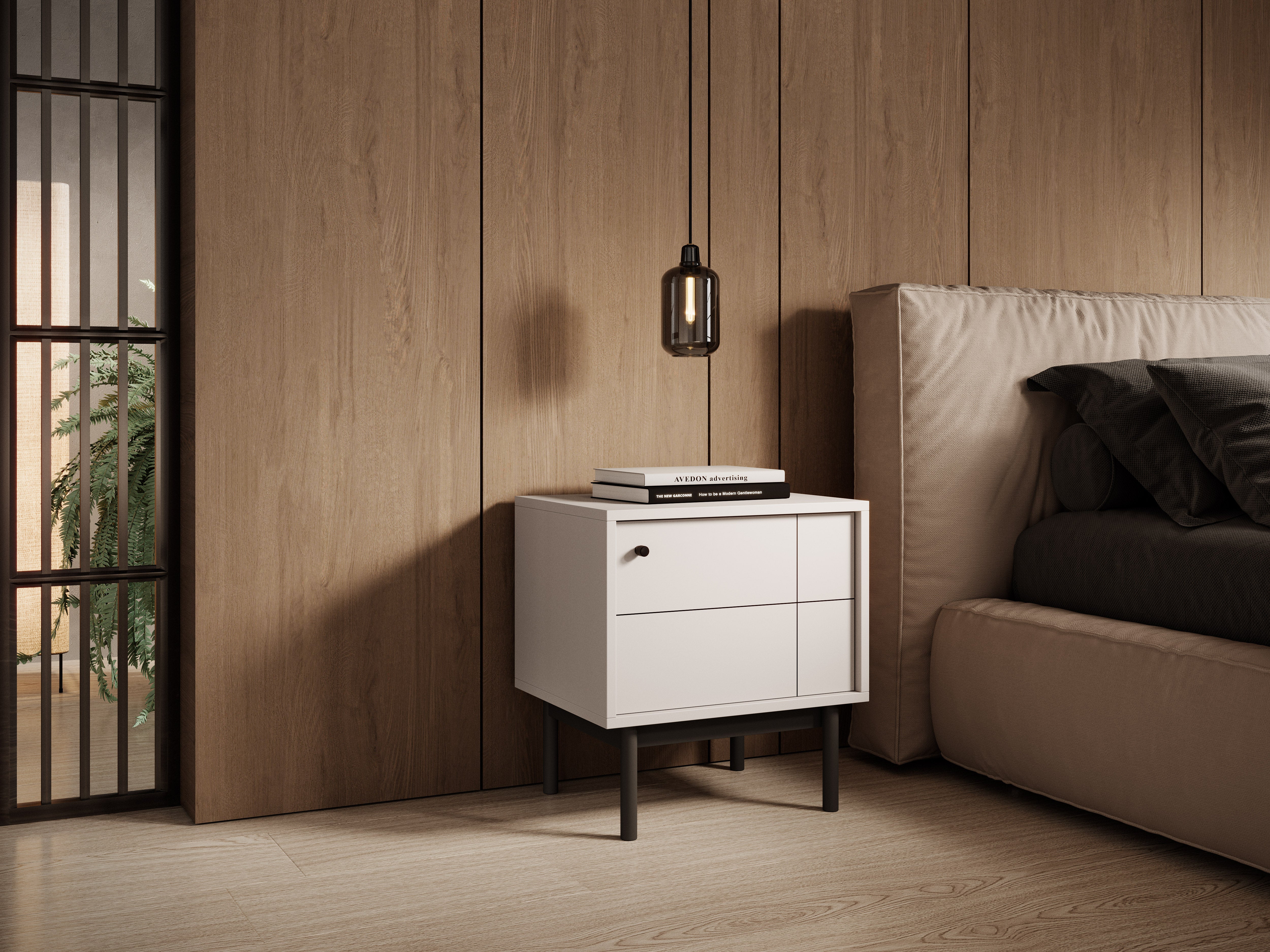 Mia Small Cabinet / Bedside Table W53cm