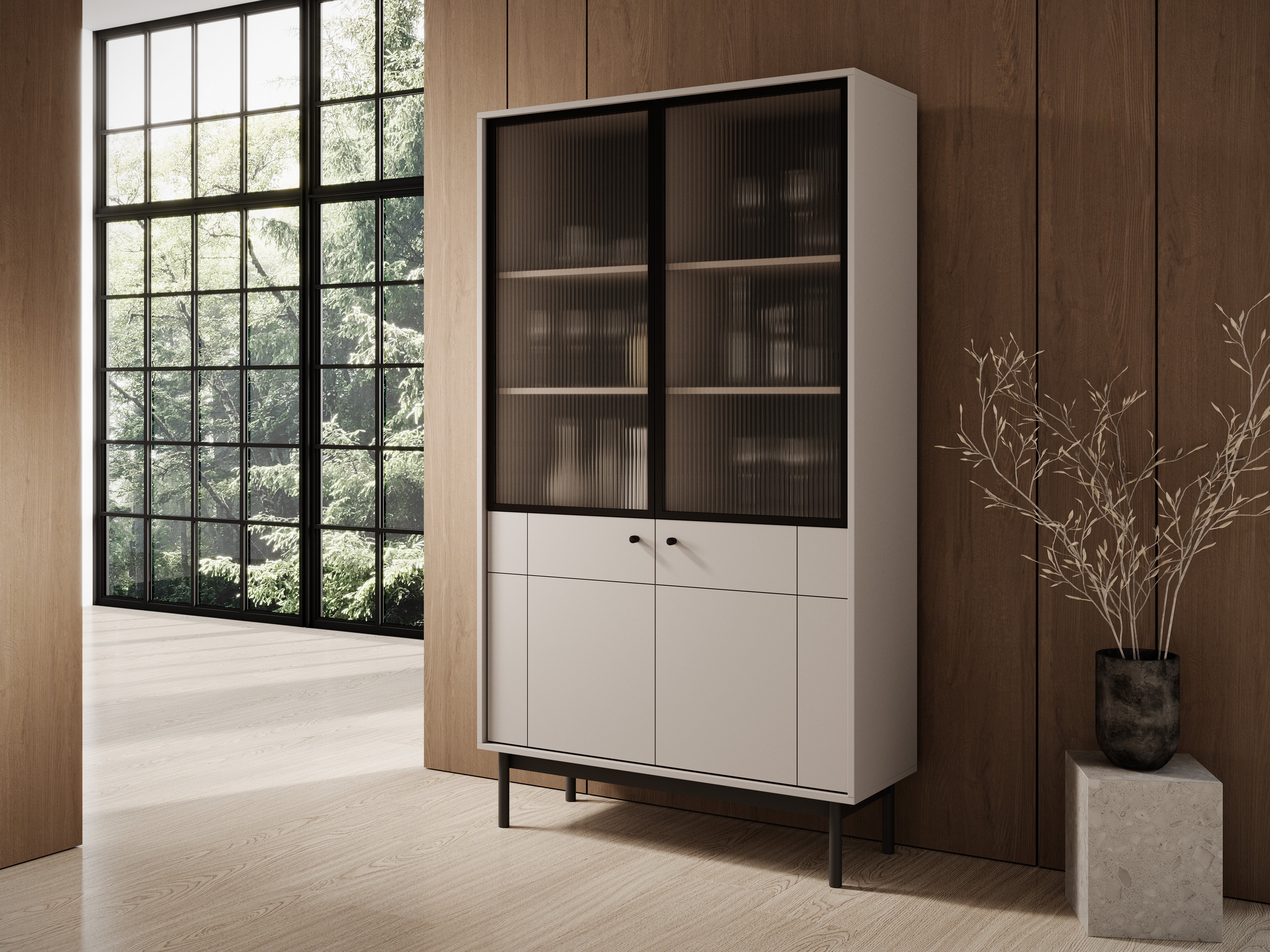 Mia Display Cabinet W103cm