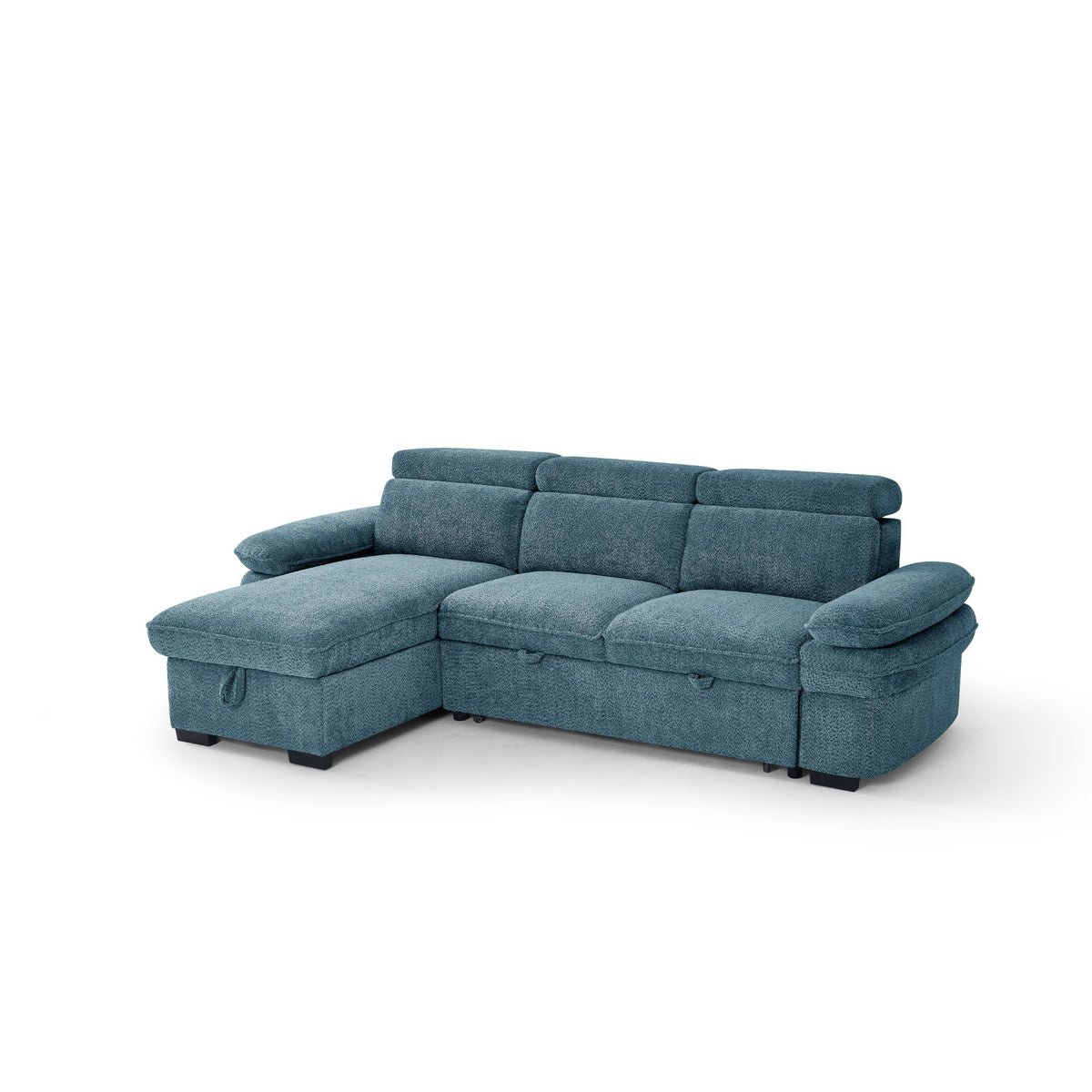 Portofino Corner Sofa Bed | Boucle Fabric