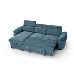 Portofino Corner Sofa Bed | Boucle Fabric