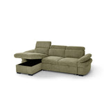 Portofino Corner Sofa Bed | Boucle Fabric