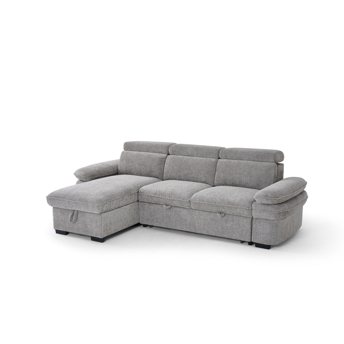 Portofino Corner Sofa Bed | Boucle Fabric