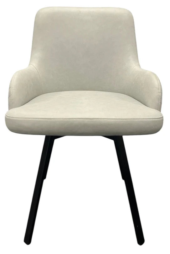 Rosie Swivel Chair [Fabric or Faux Leather]