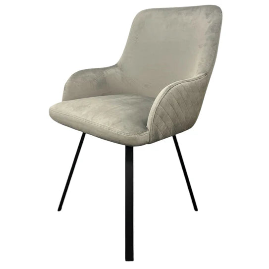 Rosie Swivel Chair [Fabric or Faux Leather]