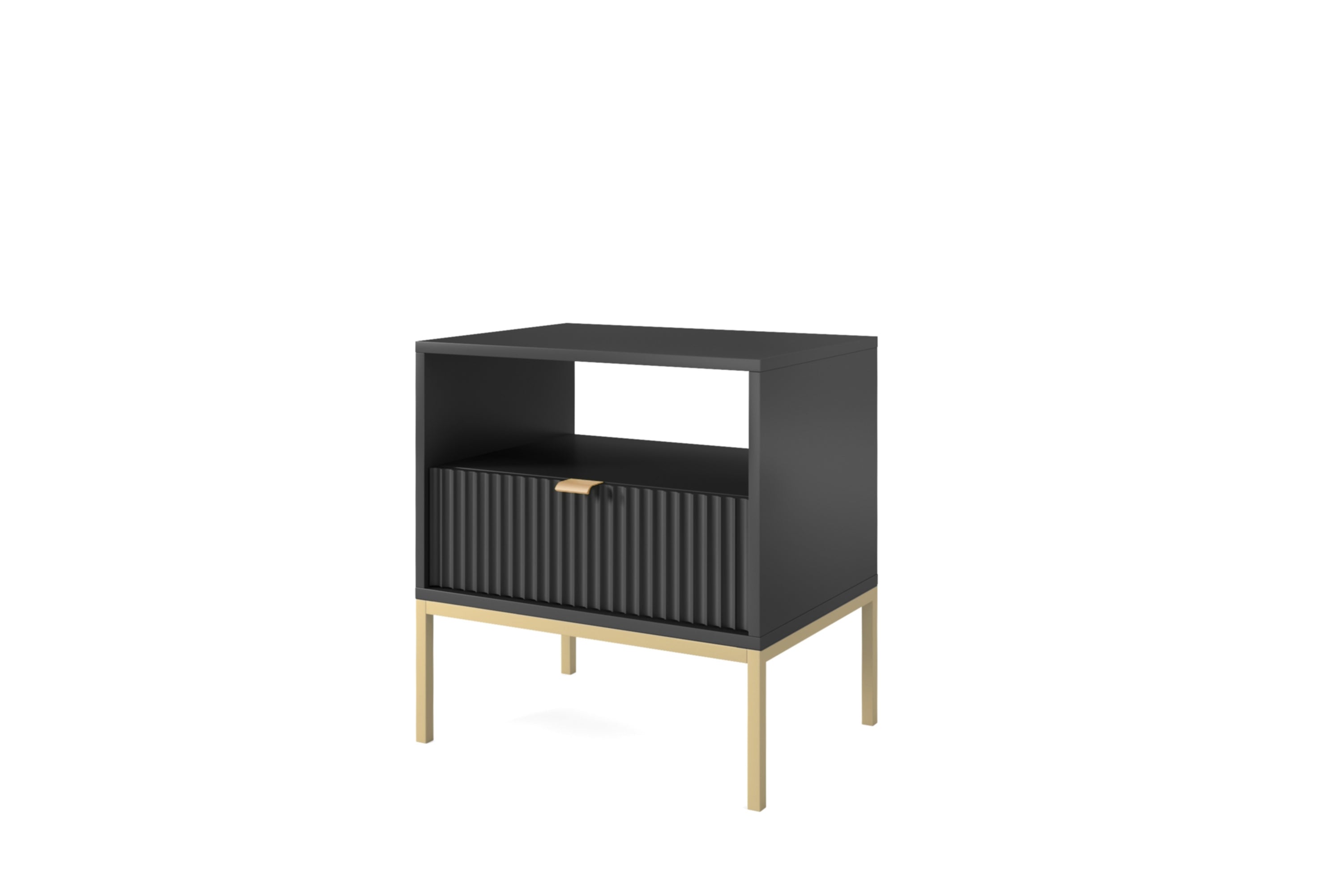 Ridge Bedside Table W54cm