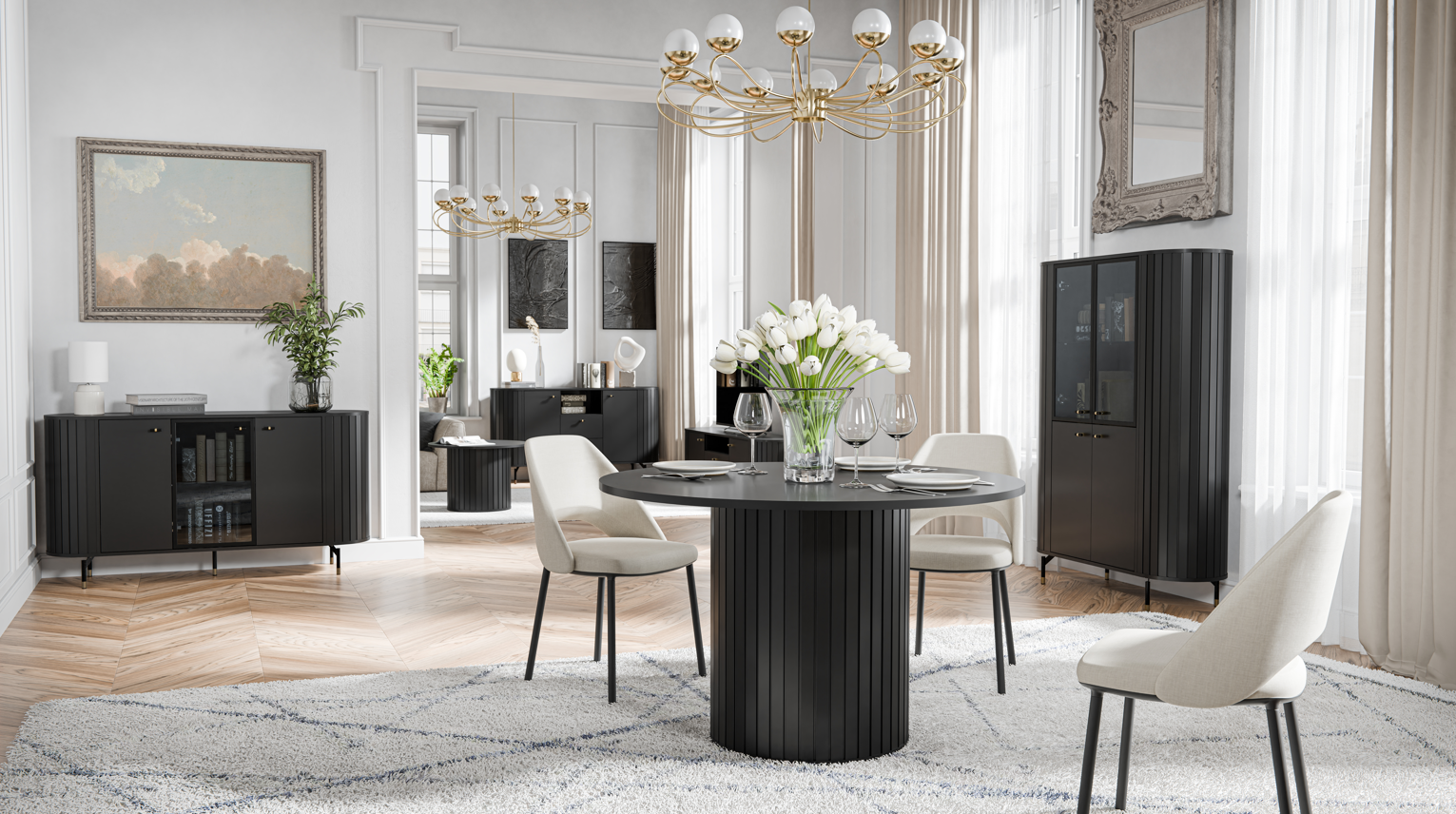 Libra Round Table W120cm