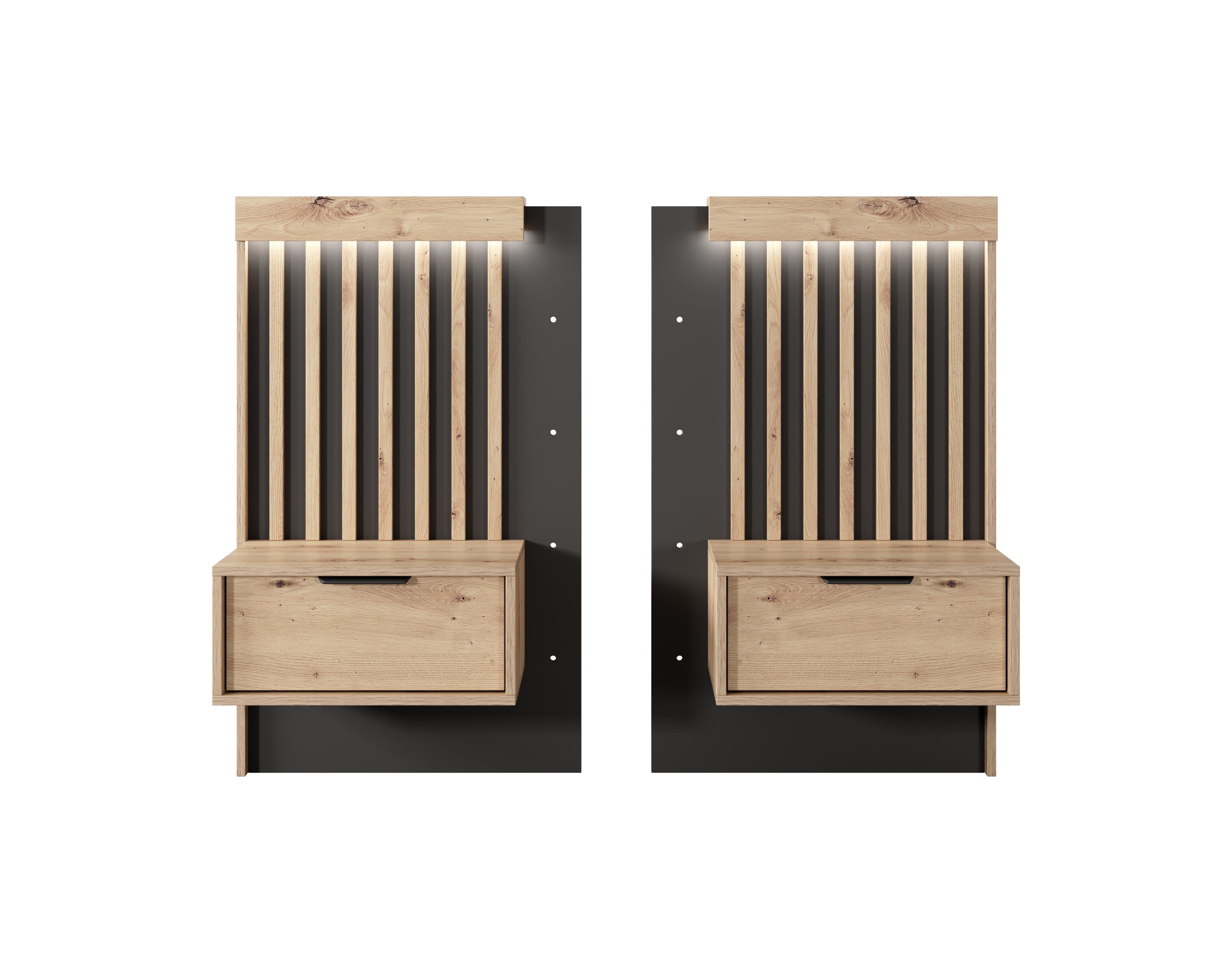 Aliste Bedside Tables W50cm