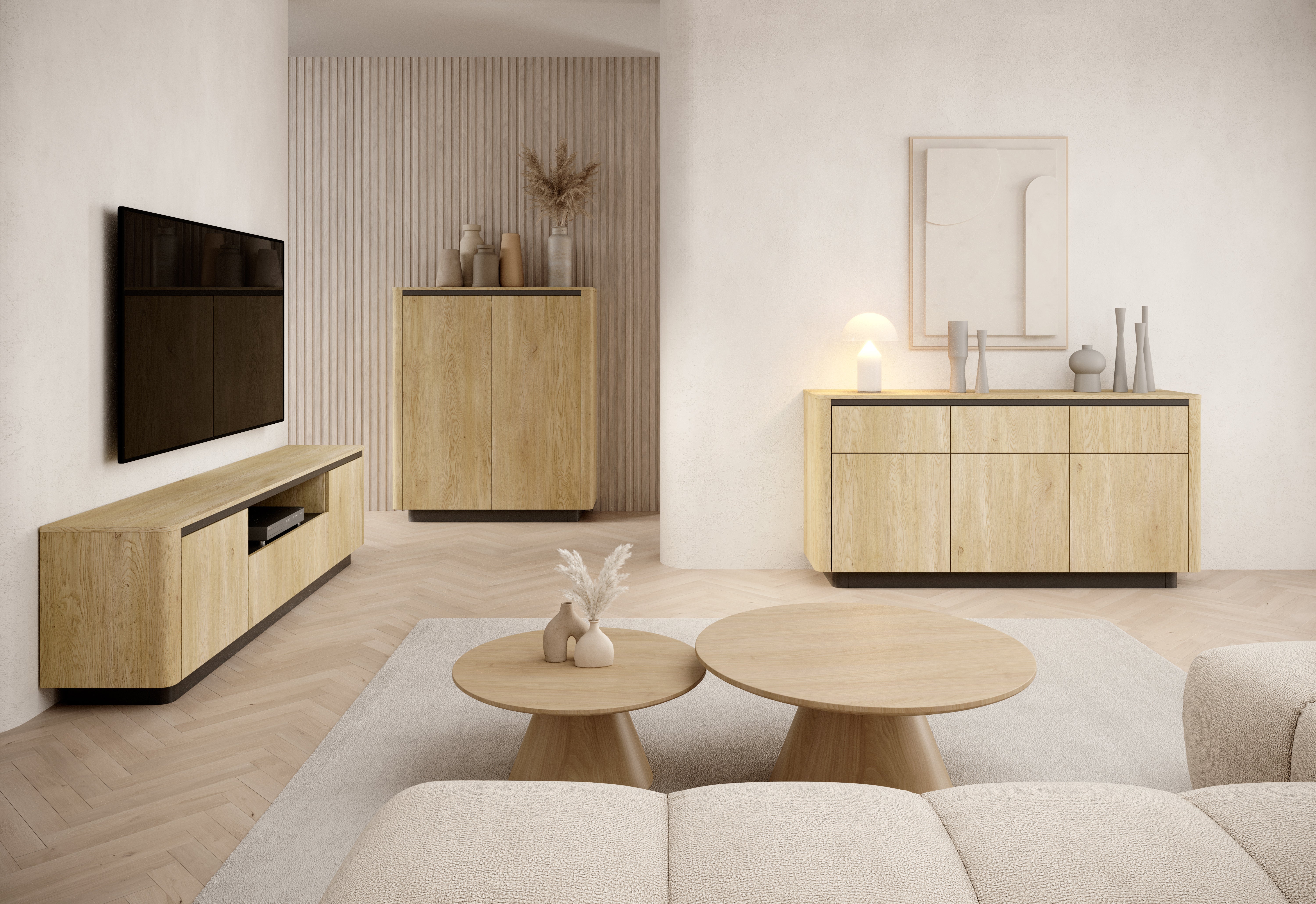 Ferro Floating TV Cabinet W200cm