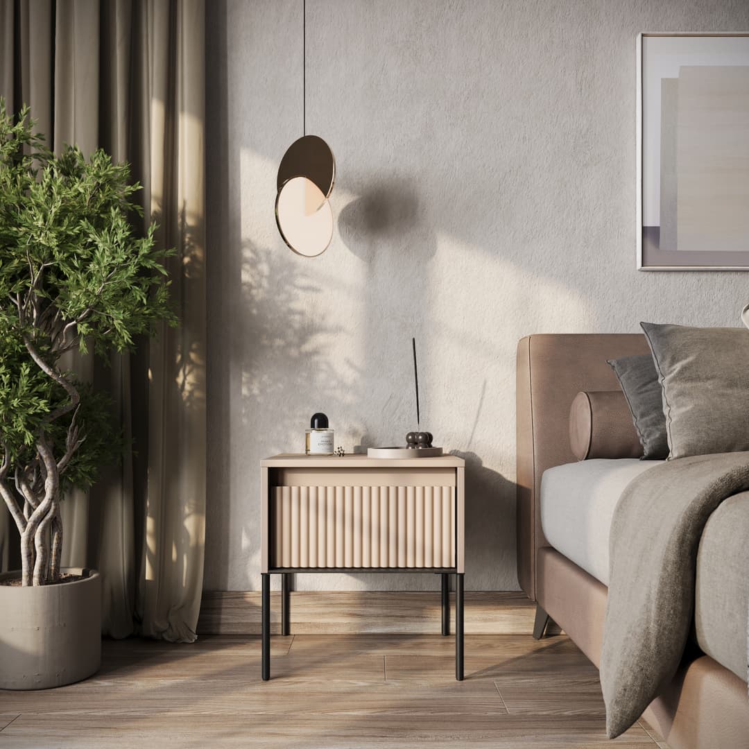 Icon Small Cabinet / Bedside Table W46cm