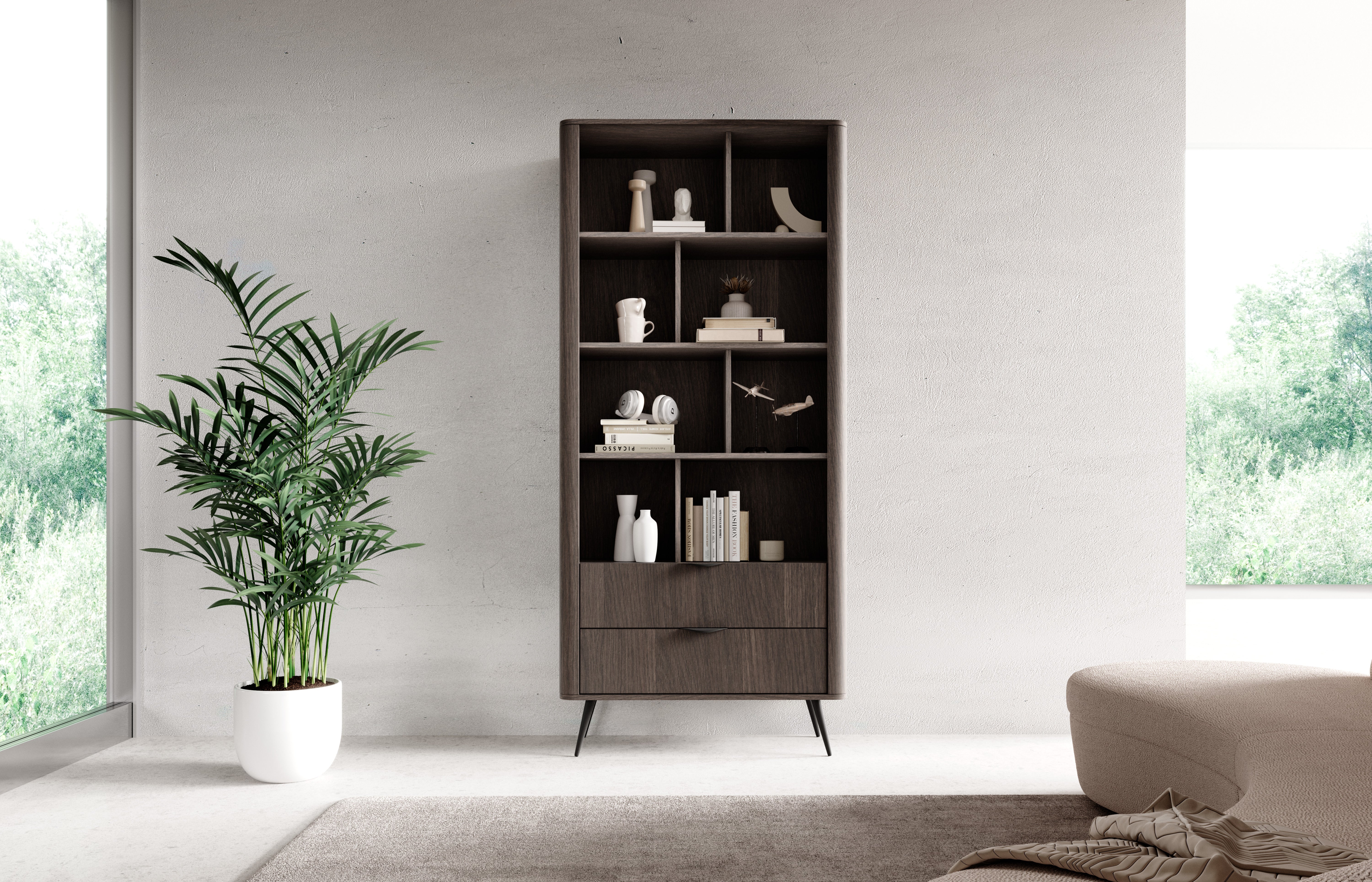 Sara Bookcase W88cm