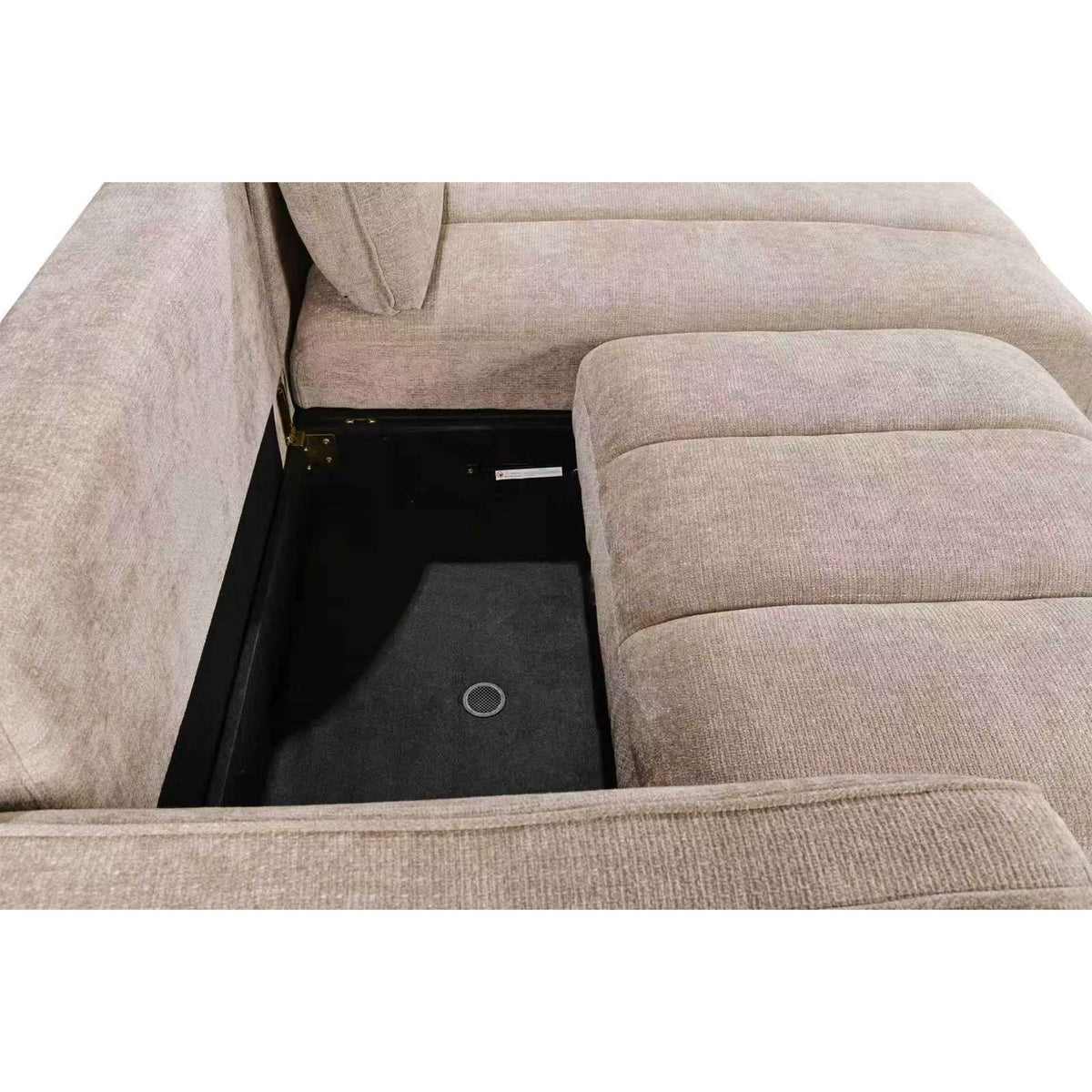 Aura Universal Corner Sofa Bed – Storage | 3 Colours